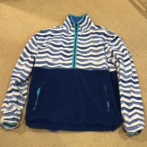 Chubbies Blue/Wave design Reversible Jacket